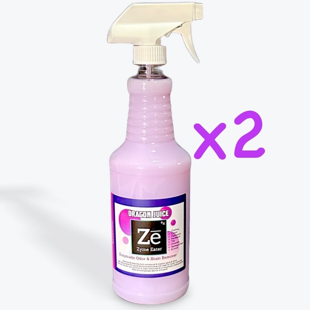 Deodorizer ZYME EATER Enzymatic Odor & Stain Remover - wine, smoke, pet …​